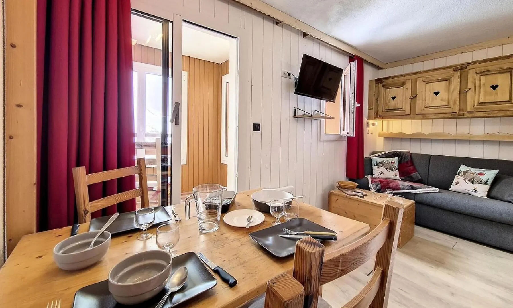 Residence Carlines I - Studio Classique - Au Pieds Des Pistes - Balcon Mae-3664 Saint-Martin-de-Belleville Appartamento
