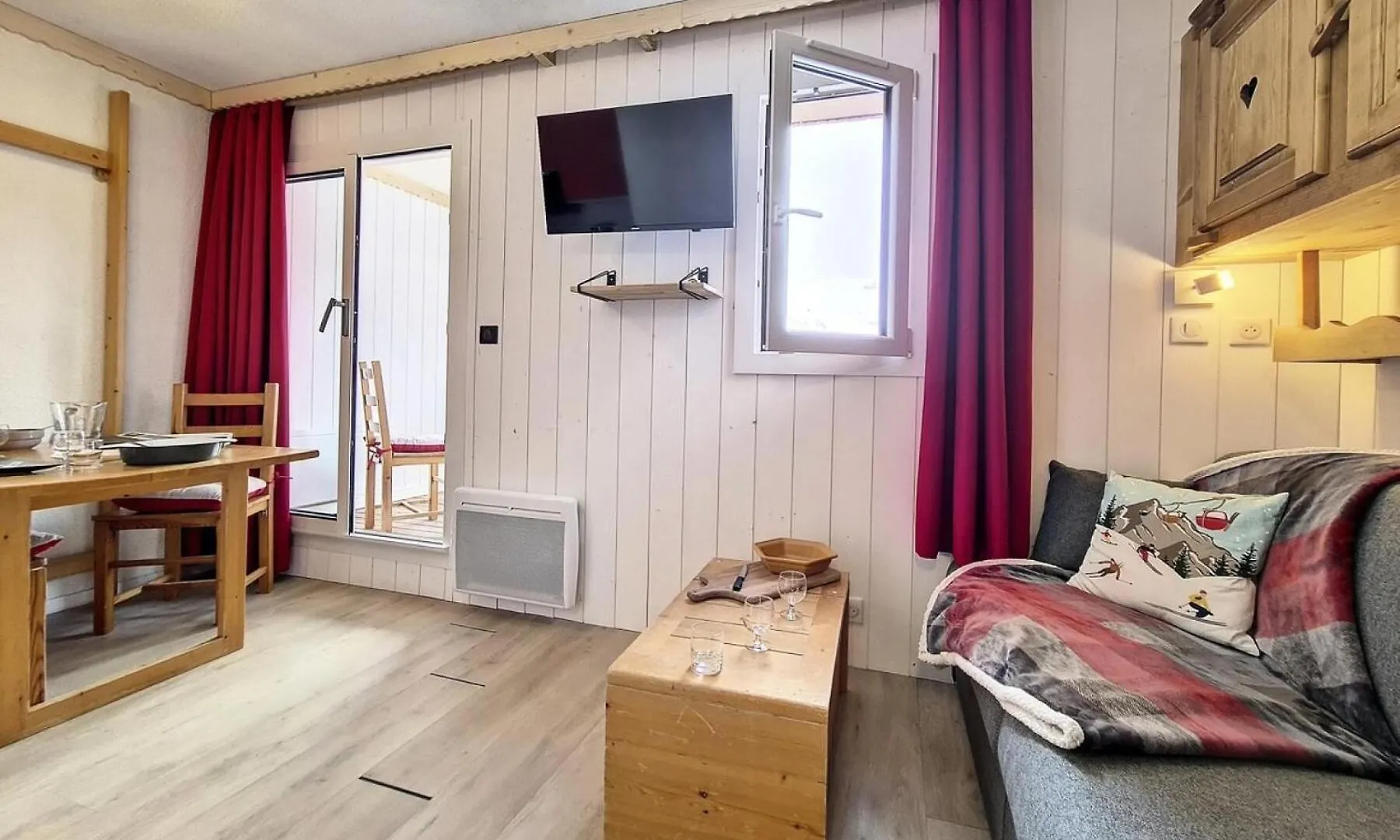 Apartment Residence Carlines I - Studio Classique - Au Pieds Des Pistes - Balcon Mae-3664 Saint-Martin-de-Belleville