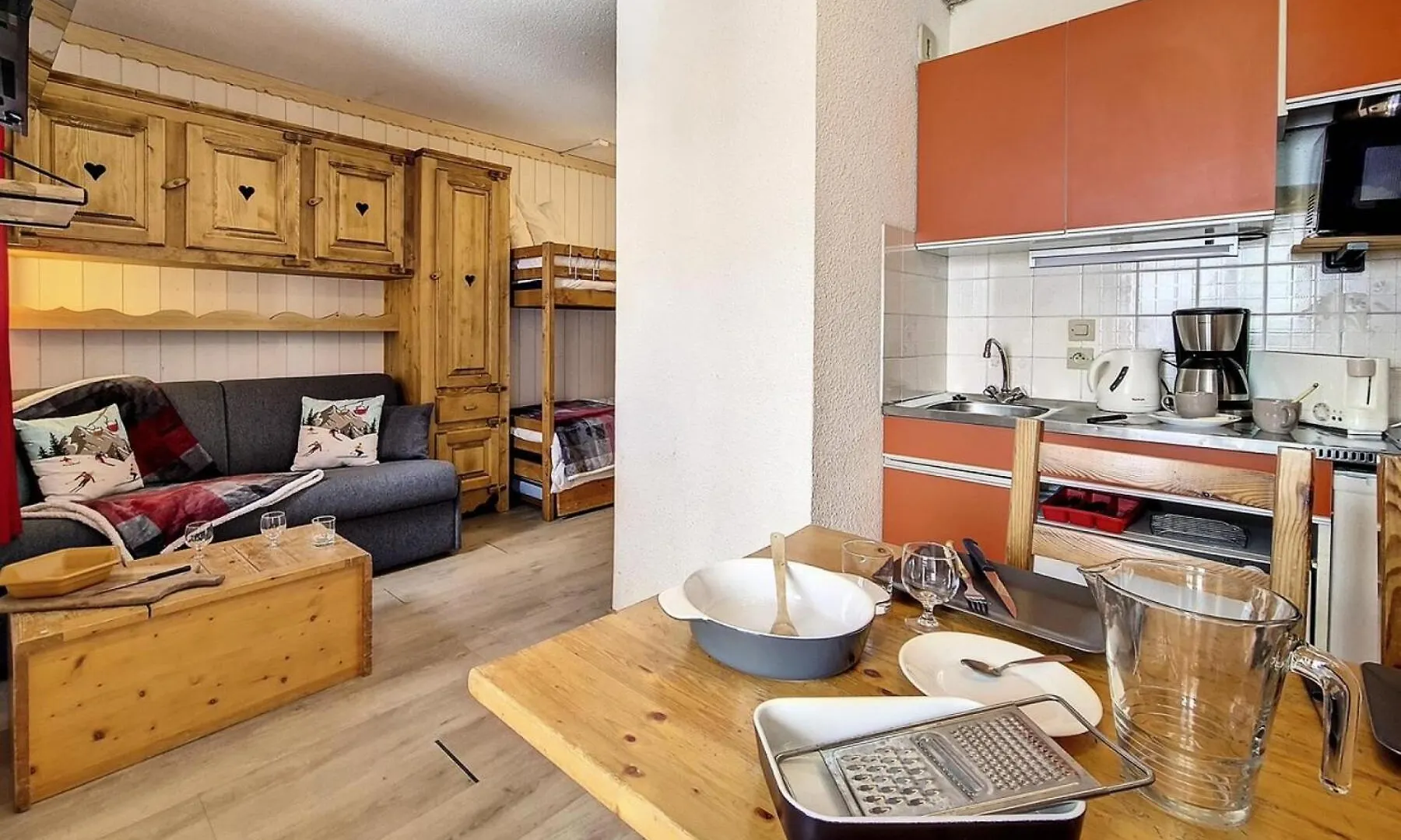 Residence Carlines I - Studio Classique - Au Pieds Des Pistes - Balcon Mae-3664 Saint-Martin-de-Belleville
